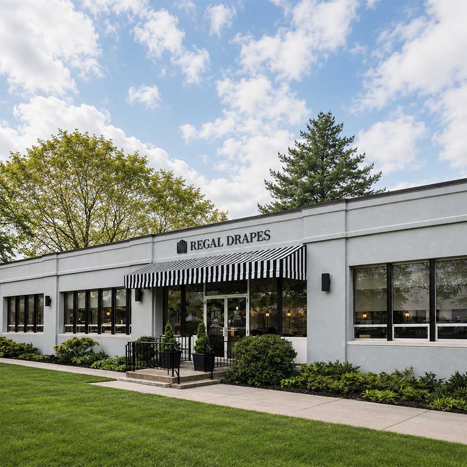 Regal Drapes headquarters and workroom in Morristown, New Jersey