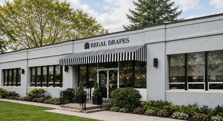 Regal Drapes design studio and workroom in Morristown, New Jersey