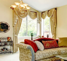 Pattern Matching for Custom Drapes and Custom Roman Shades
